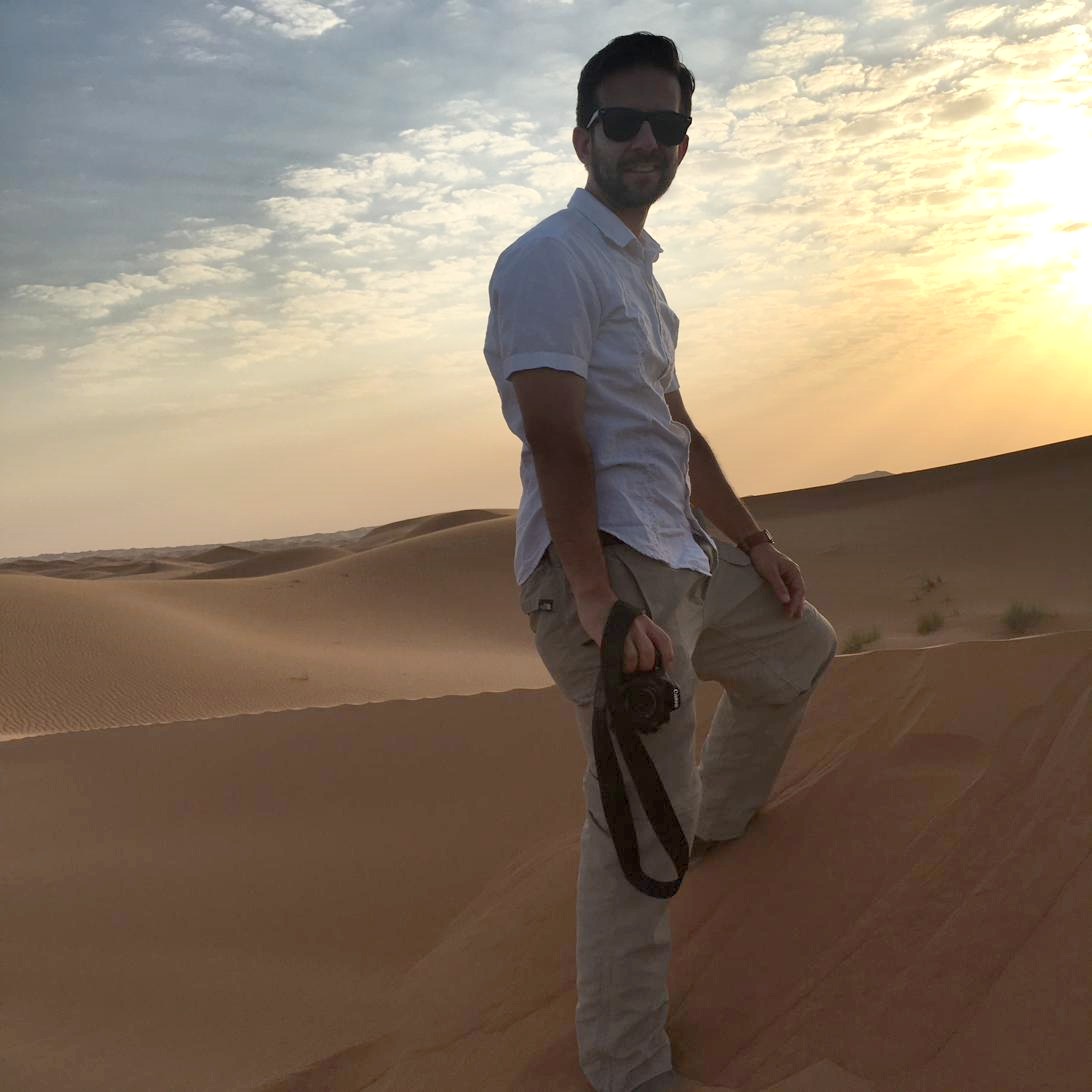 Gerardo Pelayo, photographer, Dubai
