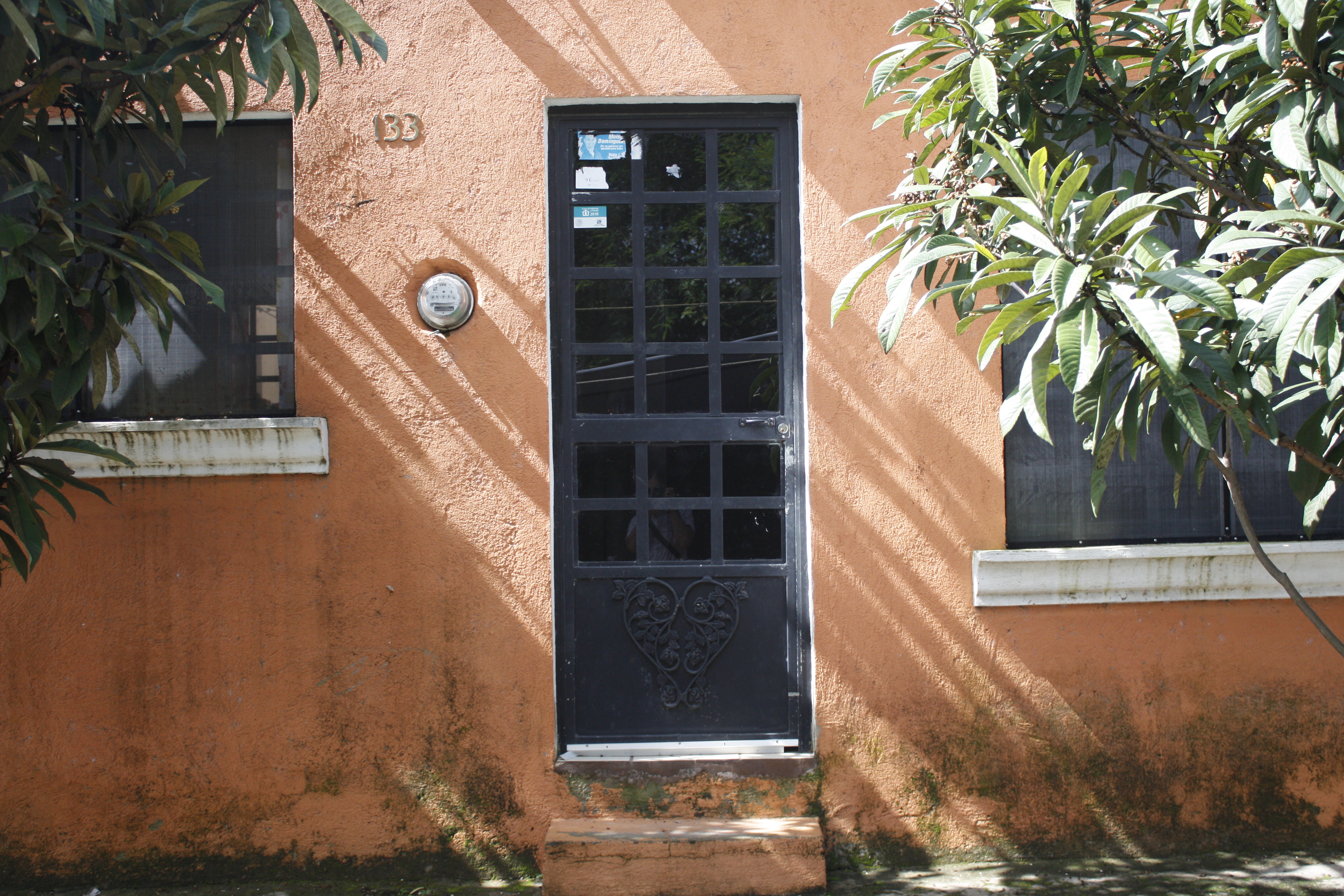 Doorway with heart