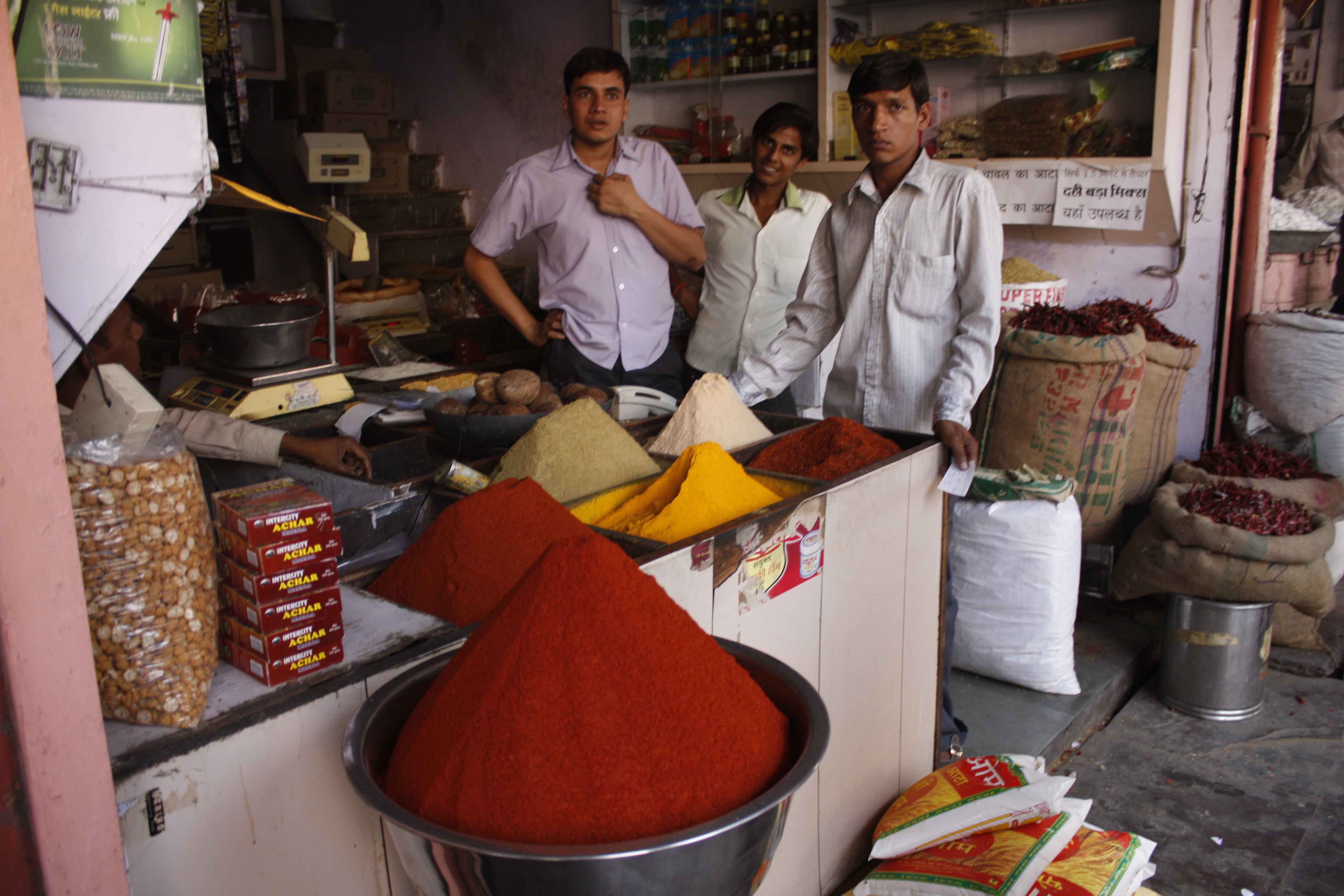 Spice market, India